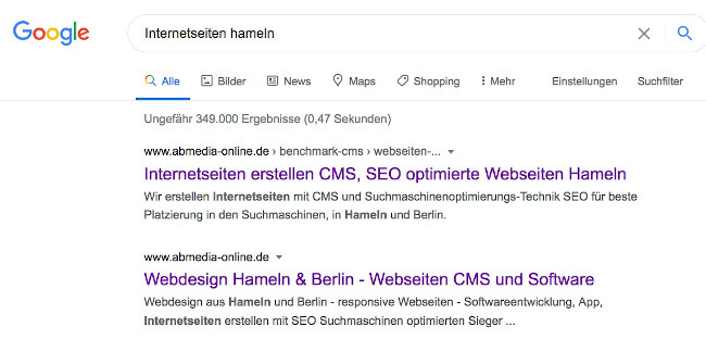 Umsatz und Gewinn erhoehen, Einnahmen steigern in Handwerk und Dienstleistung durch Platz 1 bei Google